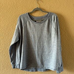 Karen Neuburger Heather Gray Crewneck Sweater